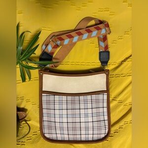 Montana West plaid crossbody bag